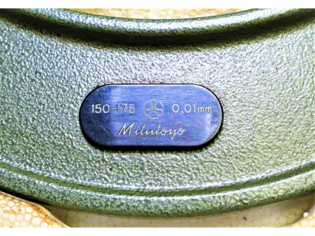 ミツトヨ 150〜175mm 0.01mm マイクロメーター（外側） の画像 3枚目