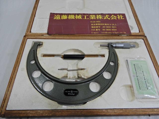 ミツトヨ 175-200mm 0.01mm マイクロメーター（外側） の画像 1枚目