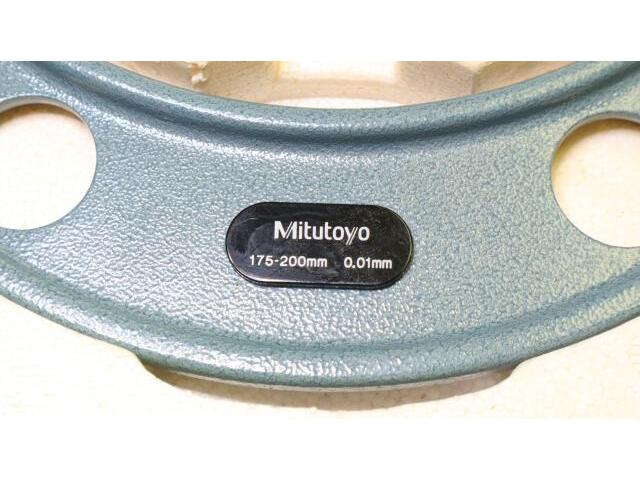 ミツトヨ 175-200mm 0.01mm マイクロメーター（外側） の画像 3枚目