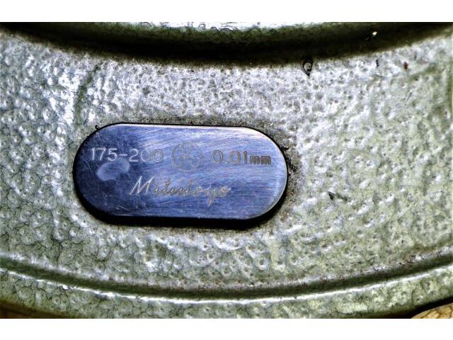 ミツトヨ 175-200mm 0.01mm マイクロメーター（外側） の画像 3枚目