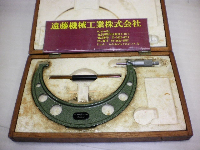 ミツトヨ 175〜200mm マイクロメーター（外側） の画像 1枚目