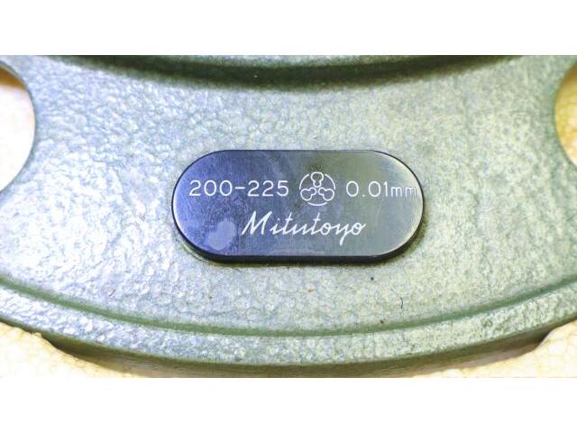 ミツトヨ 200〜225mm 0.01mm マイクロメーター（外側） の画像 3枚目