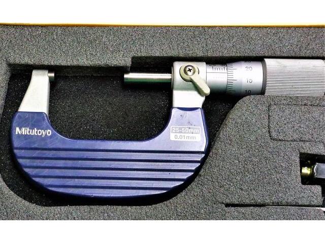 ミツトヨ 25-50mm 0.01mm マイクロメーター（外側） の画像 3枚目