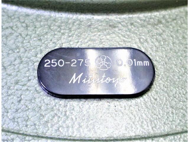 ミツトヨ 250-275mm 0.01mm マイクロメーター（外側） の画像 3枚目