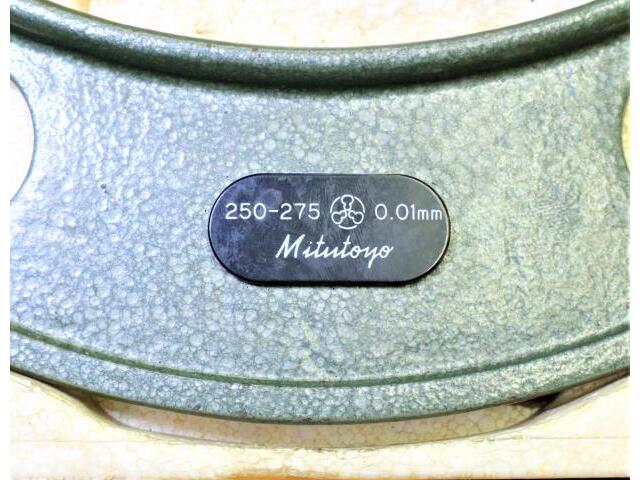 ミツトヨ 250-275mm 0.01mm マイクロメーター（外側） の画像 3枚目