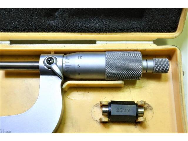 ミツトヨ 25〜50mm, 0.01mm マイクロメーター（外側） の画像 4枚目