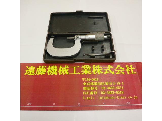 ミツトヨ 25〜50mm, 0.01mm マイクロメーター（外側） の画像 1枚目