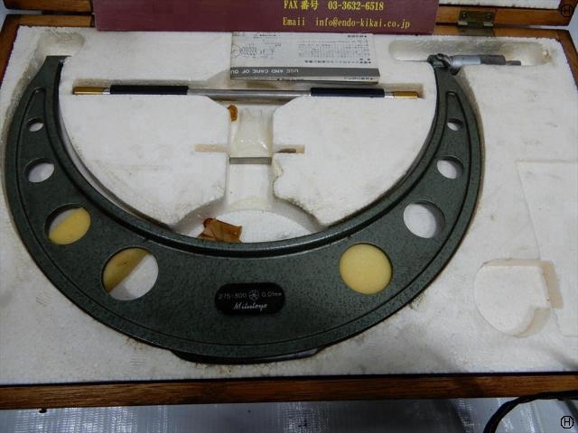 ミツトヨ 275~300mm 0.01mm マイクロメーター（外側） の画像 2枚目
