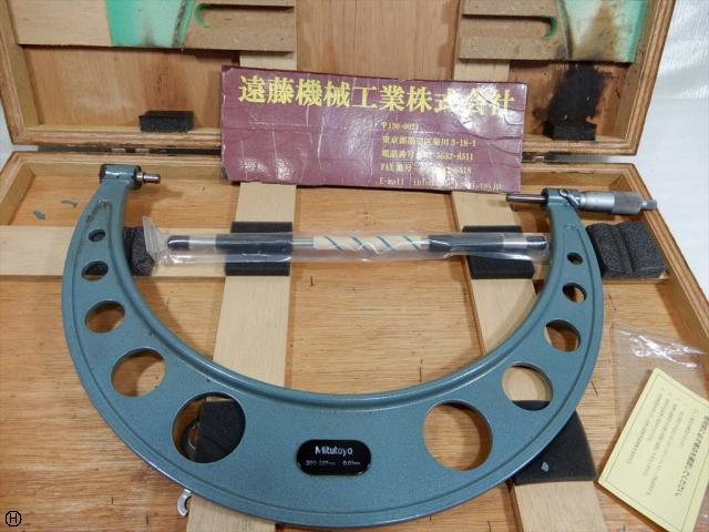 ミツトヨ 300-325mm 0.01mm マイクロメーター（外側） の画像 1枚目