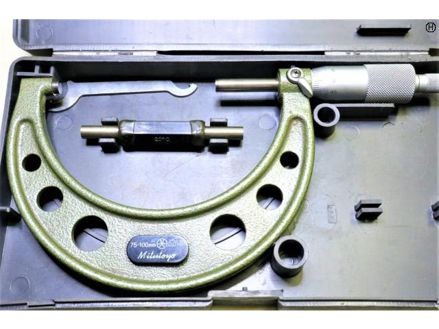 ミツトヨ 75〜100mm 0.01mm マイクロメーター（外側） の画像 2枚目