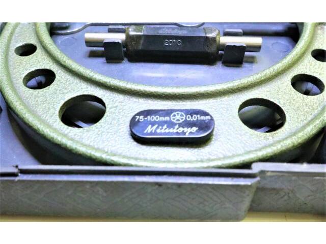 ミツトヨ 75〜100mm 0.01mm マイクロメーター（外側） の画像 3枚目