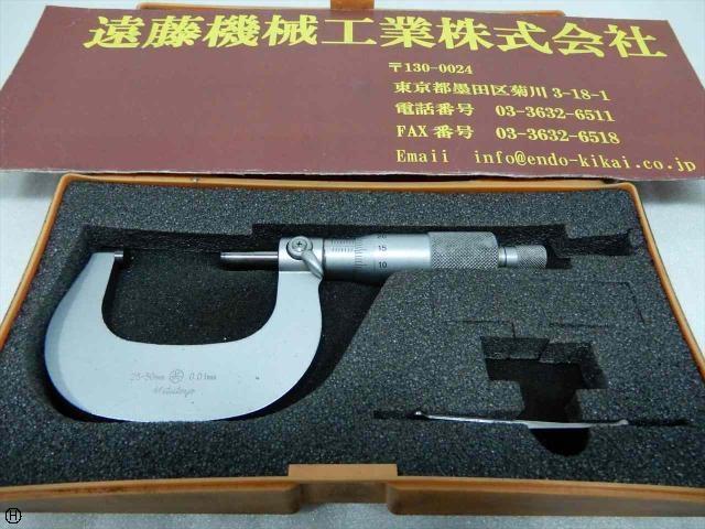 ミツトヨ M820-50 マイクロメーター（外側） の画像 1枚目