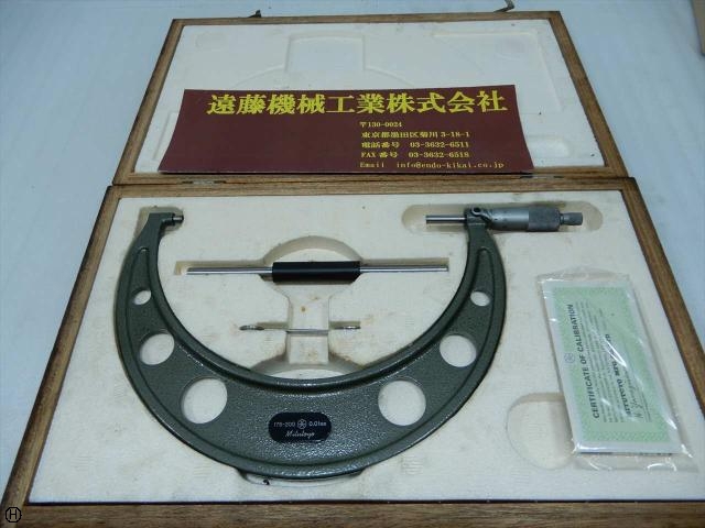 ミツトヨ OM-200 マイクロメーター（外側） の画像 1枚目