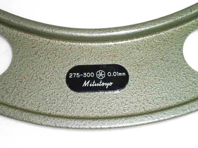 ミツトヨ OM-300 275〜300mm マイクロメーター（外側） の画像 3枚目