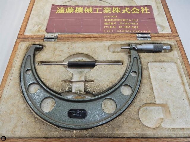ミツトヨ  マイクロメーター（外側） の画像 1枚目