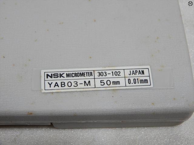 日本測定 NSK 25-50mm 0.01mm Micrometer (Outer) Image 2