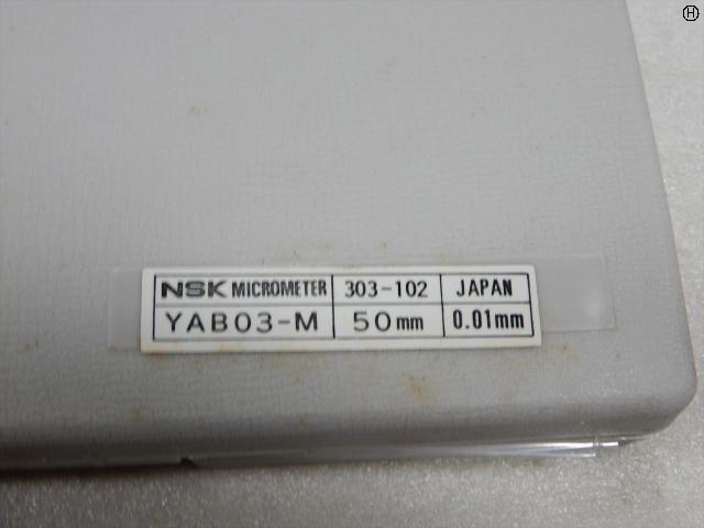 日本測定 NSK 25-50mm 0.01mm Micrometer (Outer) Image 2