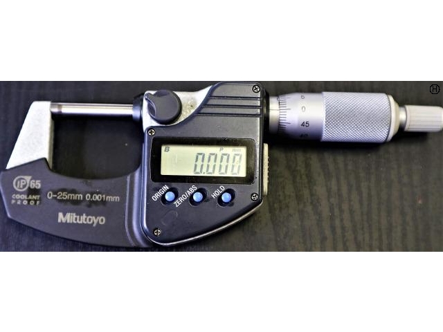 ミツトヨ 0-25mm 0.001mm マイクロメーター（外側） の画像 2枚目