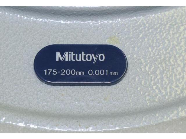 ミツトヨ 175-200mm 0.01mm マイクロメーター（外側） の画像 3枚目