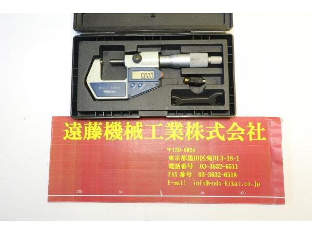 ミツトヨ 0-25mm 0.001mm マイクロメーター（外側） の画像 1枚目