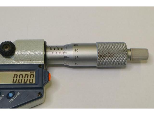 ミツトヨ 0-25mm 0.001mm マイクロメーター（外側） の画像 4枚目