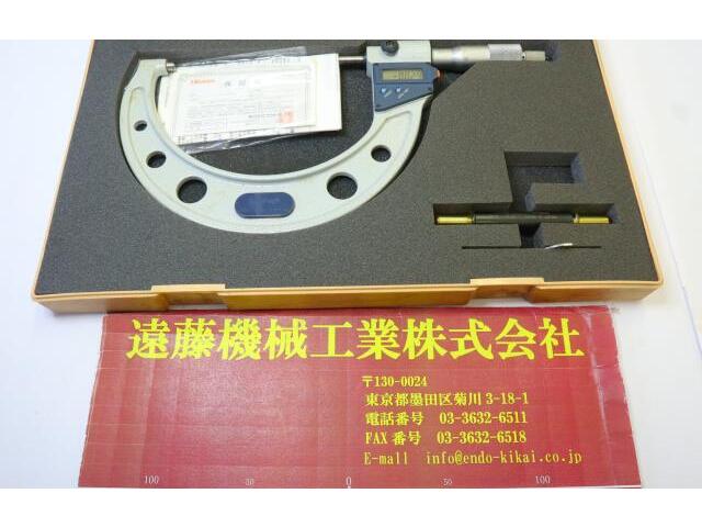 ミツトヨ 100-125mm 0.001mm マイクロメーター（外側） の画像 1枚目