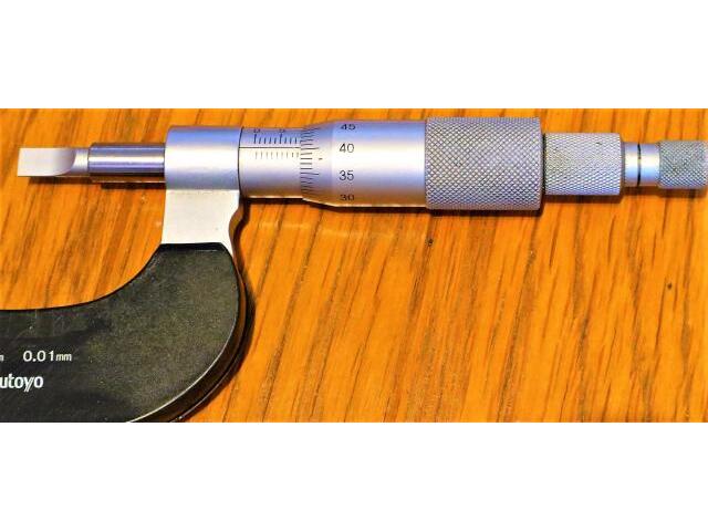 ミツトヨ 0-25mm 0.01mm マイクロメーター（外側） の画像 3枚目