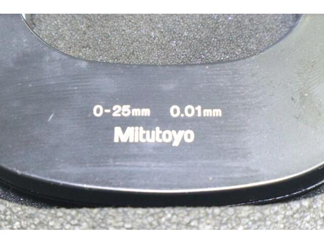 ミツトヨ 0〜25mm 0.01mm マイクロメーター（外側） の画像 3枚目