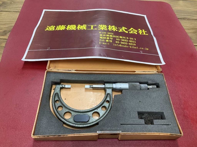 ミツトヨ 25-50mm 0,01mm マイクロメーター（外側） の画像 1枚目