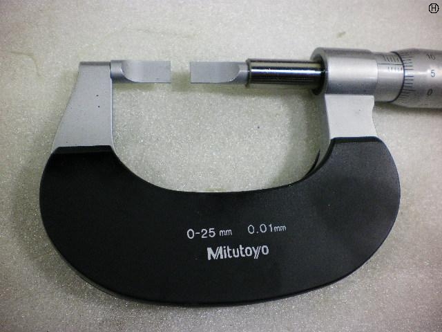 ミツトヨ 0〜25mm マイクロメーター（外側） の画像 2枚目