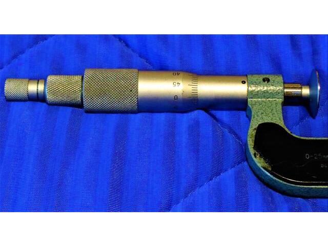 ミツトヨ 0-25mm 0.01mm マイクロメーター（外側） の画像 3枚目
