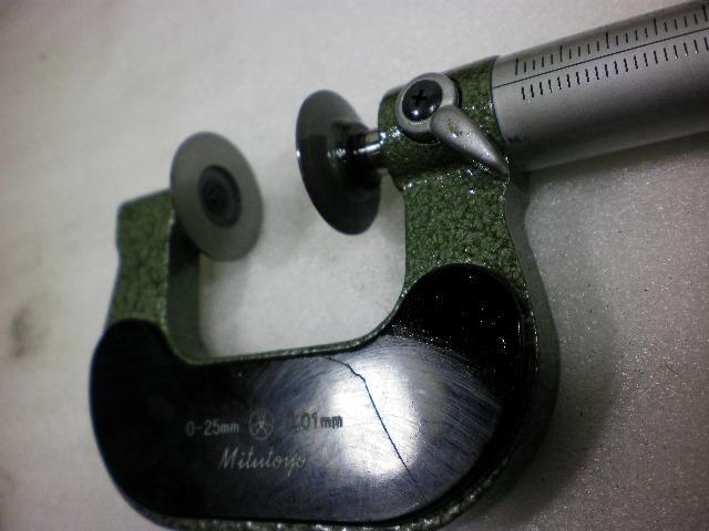 ミツトヨ 0〜25mm マイクロメーター（外側） の画像 3枚目