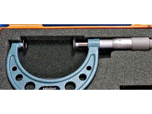 ミツトヨ 50-75mm 0.01mm 169-205 マイクロメーター（外側） の画像 2枚目