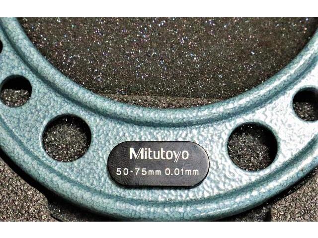 ミツトヨ 50-75mm 0.01mm 169-205 マイクロメーター（外側） の画像 3枚目