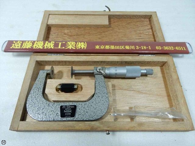 日本測定 NSK E-02M Micrometer (Outer) Image 1