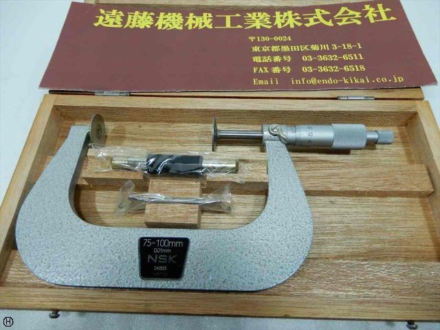 日本測定 NSK E04-M Micrometer (Outer) Image 1