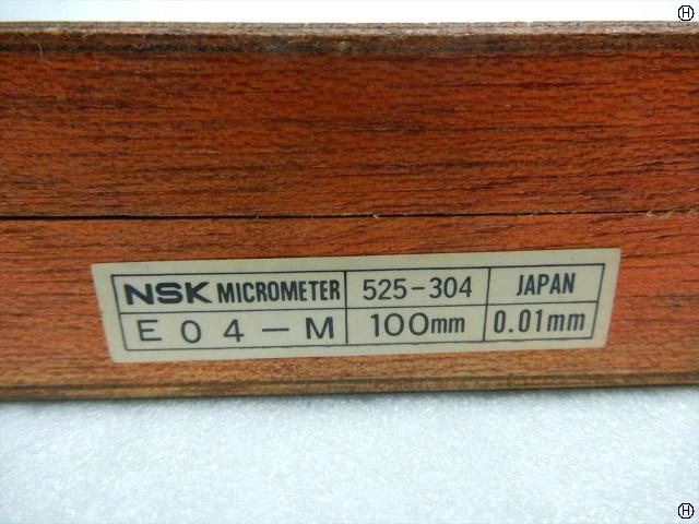 日本測定 NSK E04-M Micrometer (Outer) Image 2