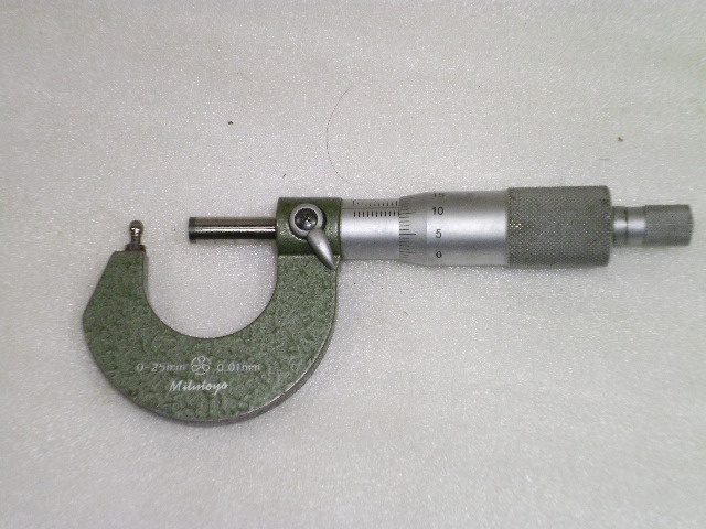 ミツトヨ BMB2-25 115-308 0〜25mm マイクロメーター（外側） の画像 2枚目