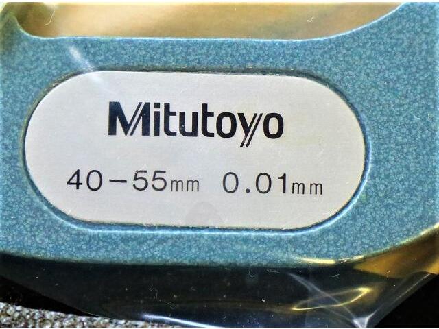 ミツトヨ 40-55mm 0.01mm マイクロメーター（外側） の画像 3枚目