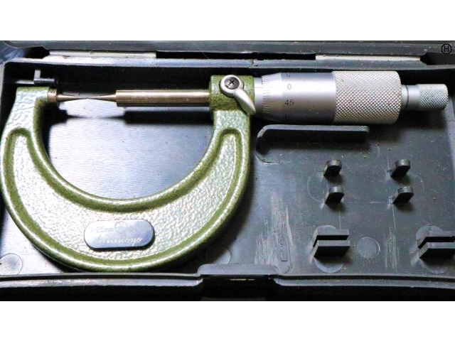 ミツトヨ 0〜25mm 0.01mm マイクロメーター（外側） の画像 2枚目