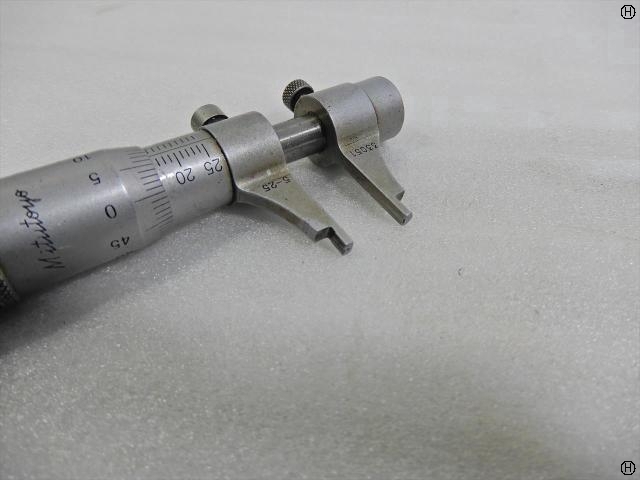 ミツトヨ 5-25mm 0.01mm マイクロメーター（内側） の画像 2枚目