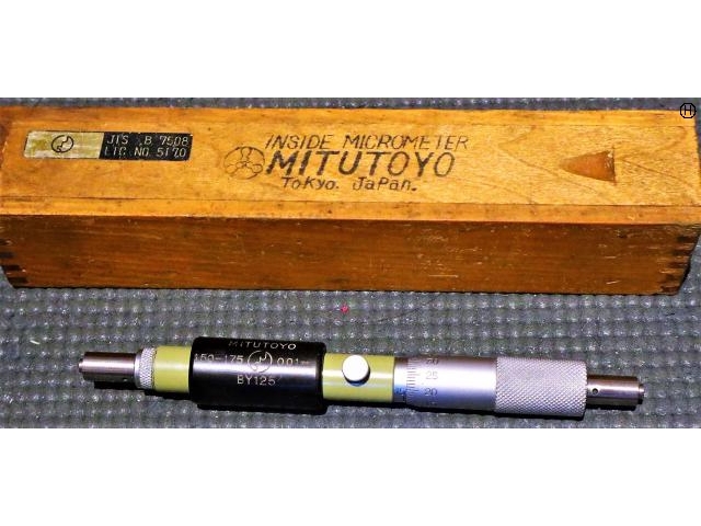 ミツトヨ 150-175mm 0.01mm マイクロメーター（内側） の画像 2枚目