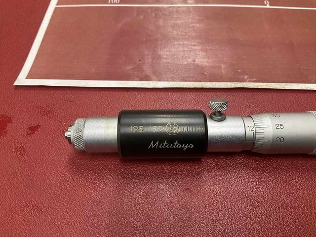 ミツトヨ 125-150 0,01mm マイクロメーター（内側） の画像 1枚目