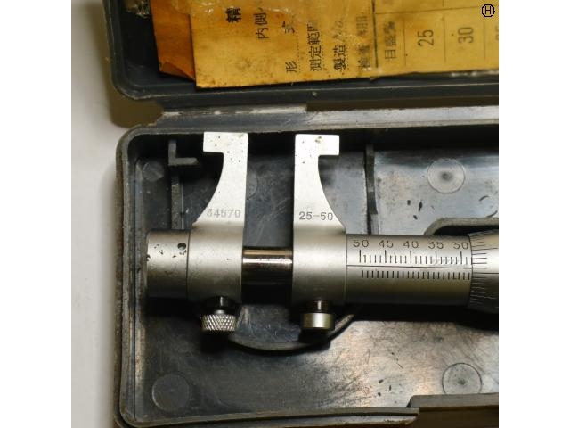 ミツトヨ 25-50mm 0.01mm マイクロメーター（内側） の画像 2枚目
