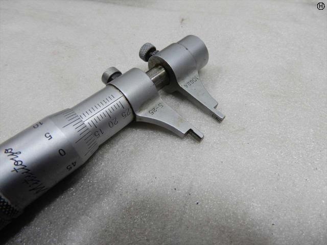 ミツトヨ 5-25mm 0.01mm マイクロメーター（内側） の画像 2枚目