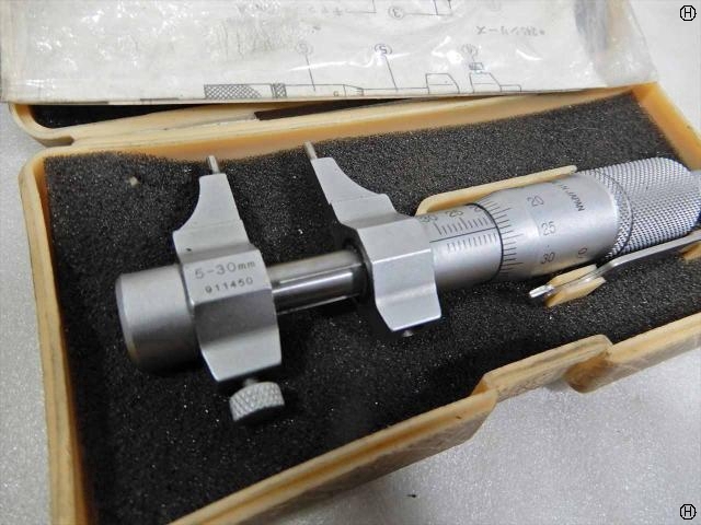 ミツトヨ 5-30mm 0.01mm マイクロメーター（内側） の画像 2枚目