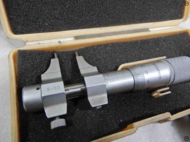 ミツトヨ 5-30mm 0.01mm マイクロメーター（内側） の画像 2枚目