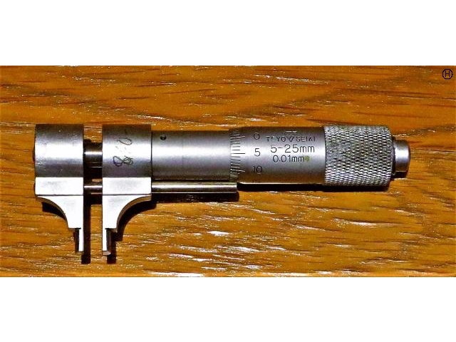 東洋精器 5-25mm 0.01mm マイクロメーター（内側） の画像 2枚目