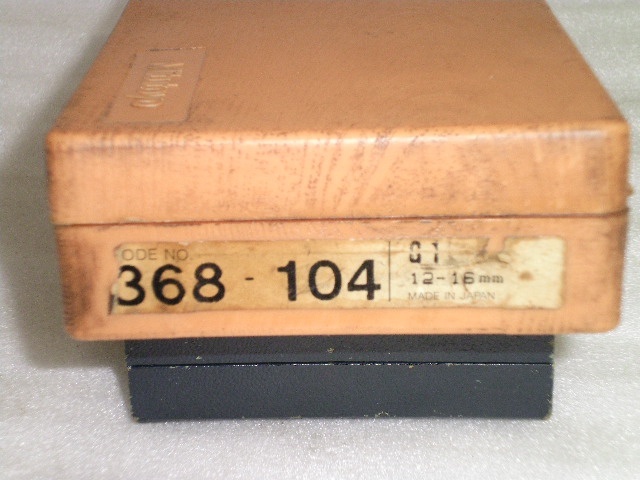 Mitutoyo 368-104 Φ12〜16mm Hole Test Image 4