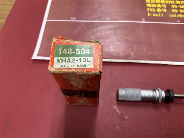ミツトヨ MHA2-13L 148-504 その他測定工具・基準器 の画像 3枚目